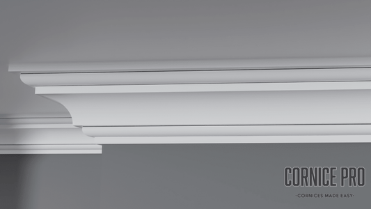 The Raven Lightweight XPS Cornice - Cornice Pro80mm x 80mm x 2000mm