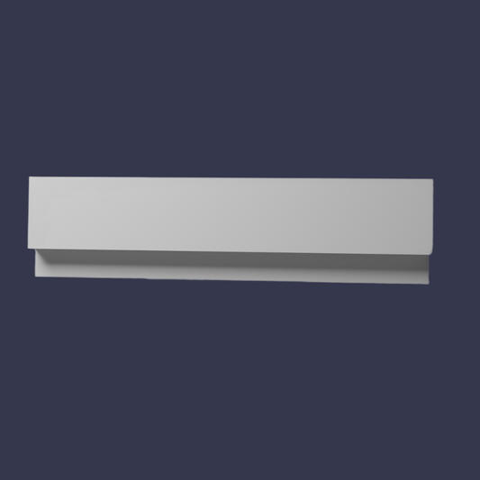 square set effect cornice Rosella Cornice-Modern Square Set Cornice