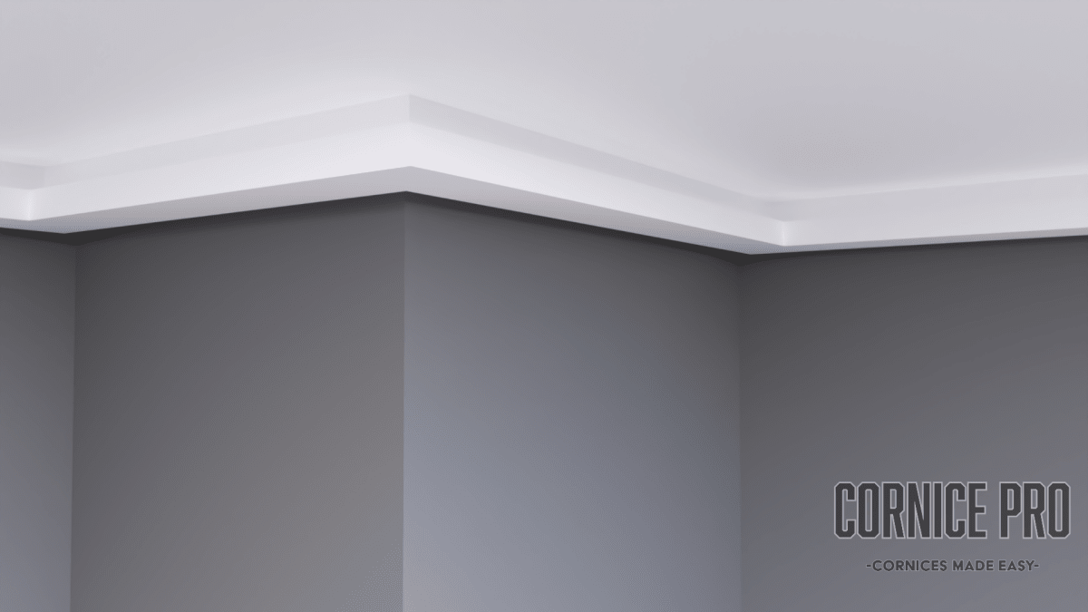 Rosella Cornice - Modern Square Set Cornice - Cornice Pro40 X 72 x 2000