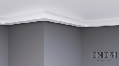 Rosella Cornice - Modern Square Set Cornice - Cornice Pro40 X 72 x 2000