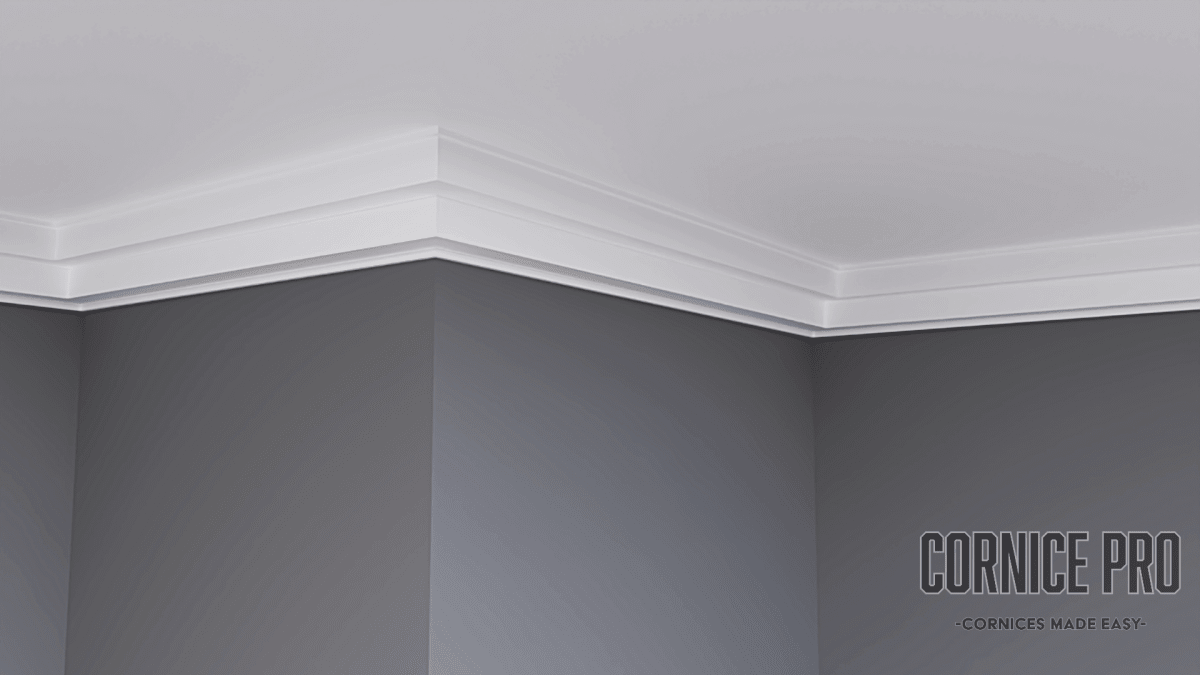Skyline - Modern Retrofit Stepped Cornice - Cornice Pro117mm X 117mm X 2000