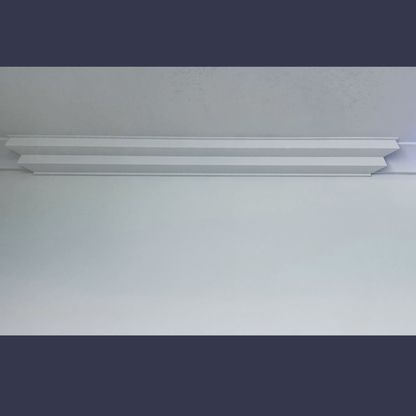 Modern Step Cornice- placed on floor looking up