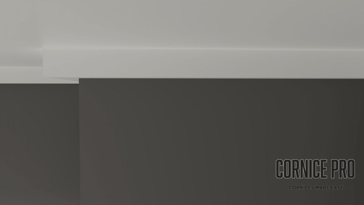 The Slimline Square Set Cornice - Cornice Pro25x25x2000
