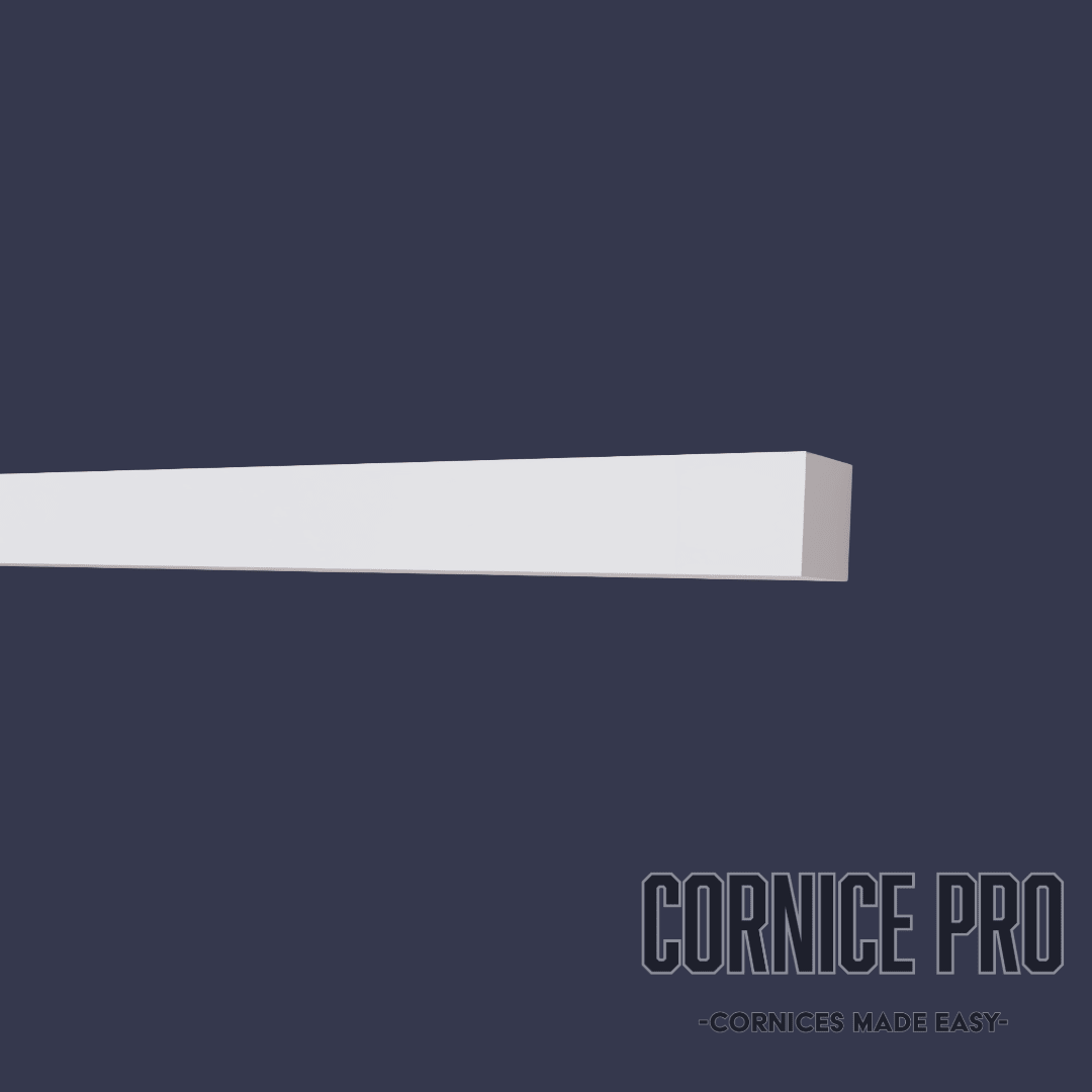 The Slimline Square Set Cornice - Cornice Pro25x25x2000