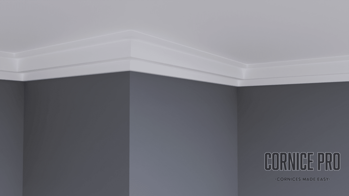 The Swan One Step Cornice - minimalistic style