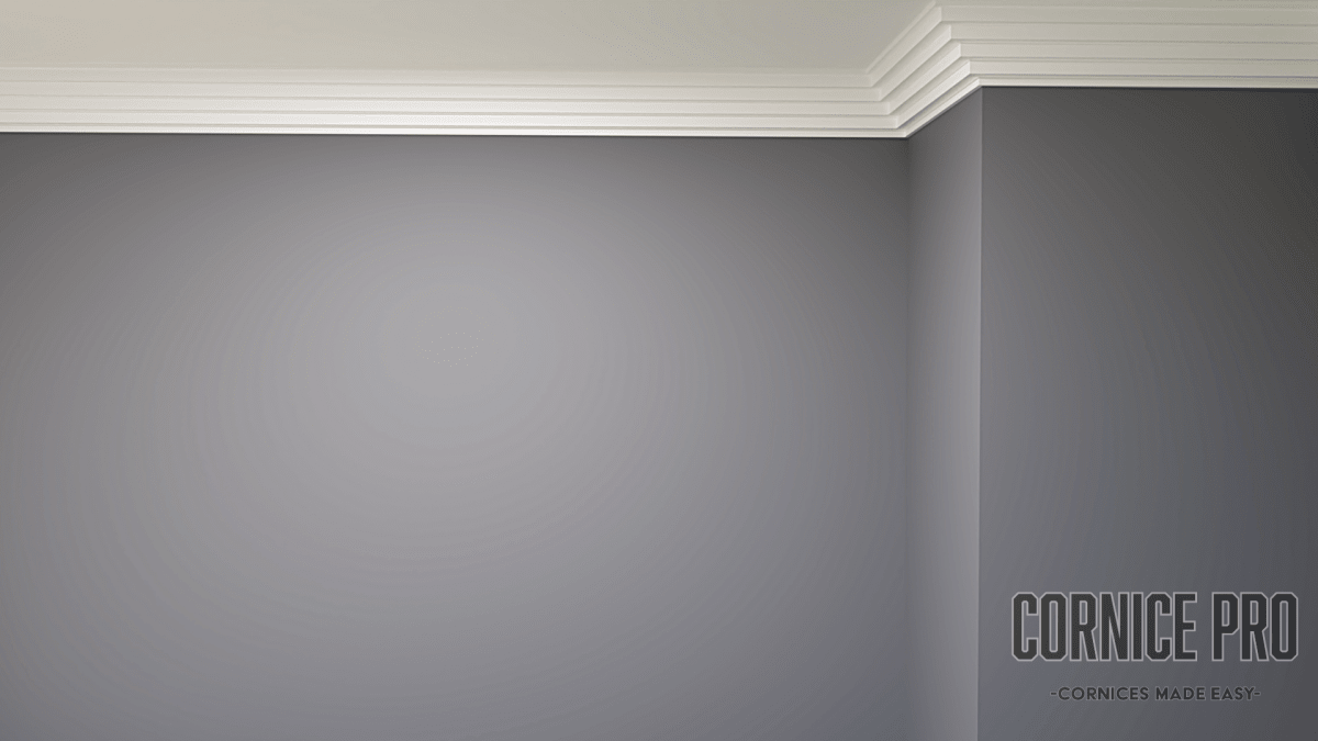 The Swan 4 Modern Step Cornice - Cornice Pro80mm X 80mm X 2000mm
