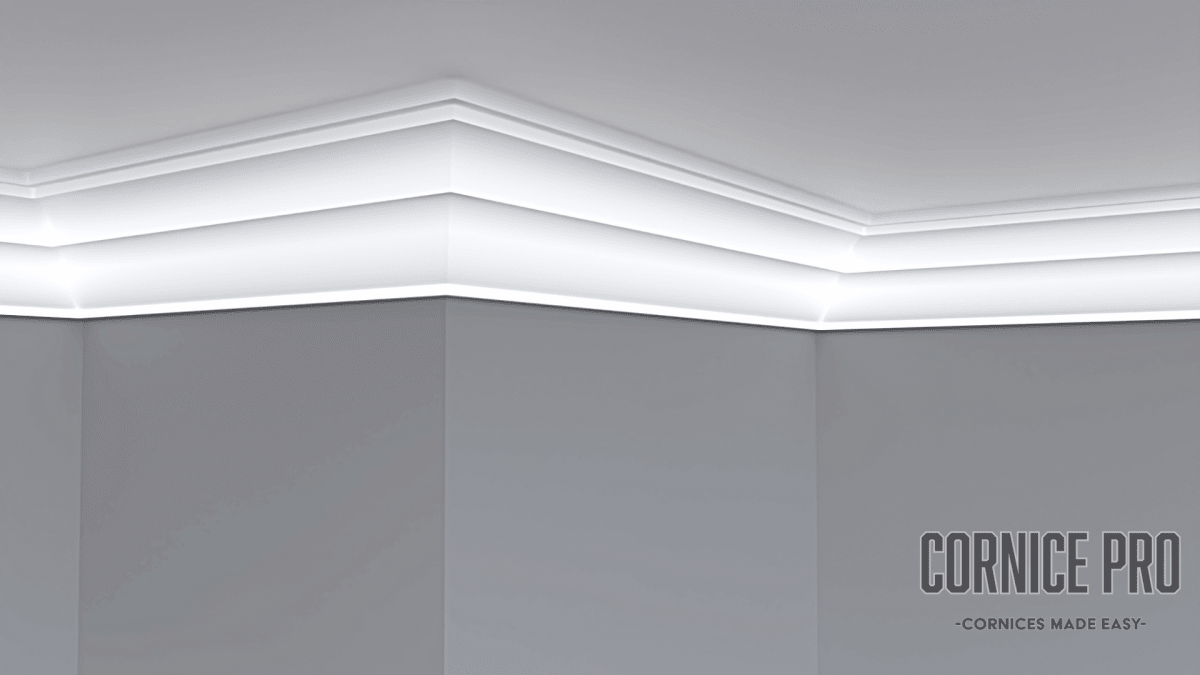Swift Modern XPS Lightweight Cornice - Cornice Pro80mm x 80mm x 2000mm
