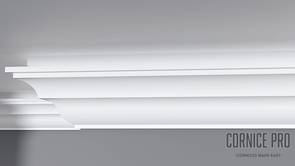 The Swift LED modern XPS Cornice - Cornice Pro100 x 80 x 2000