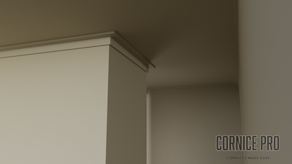 phoenix cornice in a room with colour drenching techinique
