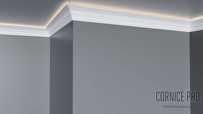The Robin LED cornice - Cornice Pro117mm X 68mm X 2000mm