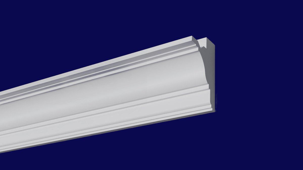 The Robin LED cornice - Cornice Pro117mm X 68mm X 2000mm