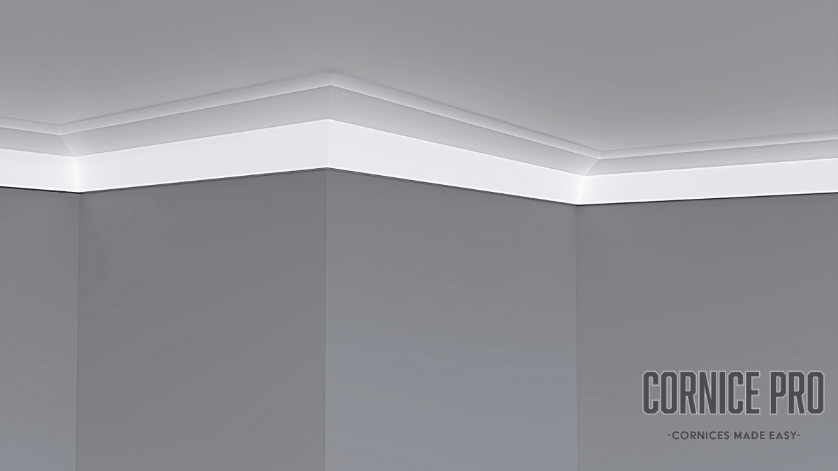 The Turkey Lightweight XPS Cornice - Cornice Pro80mm x 80mm x 2000mm