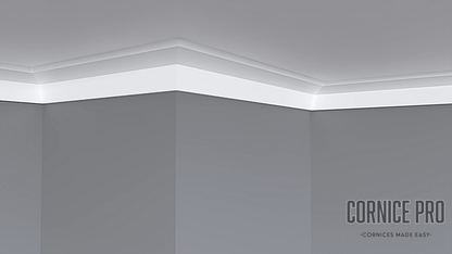 The Turkey Lightweight XPS Cornice - Cornice Pro80mm x 80mm x 2000mm