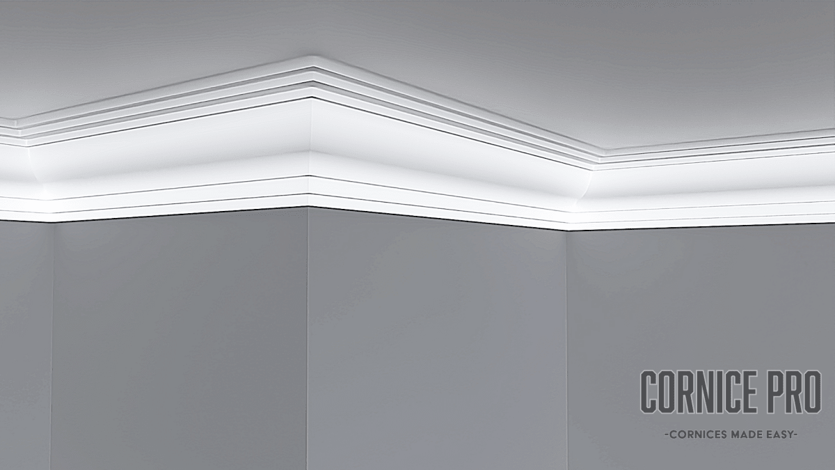 Woodpecker Modern XPS Lightweight Cornice - Cornice Pro80mm x 80mm x 2000mm