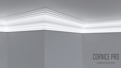 Woodpecker Modern XPS Lightweight Cornice - Cornice Pro80mm x 80mm x 2000mm