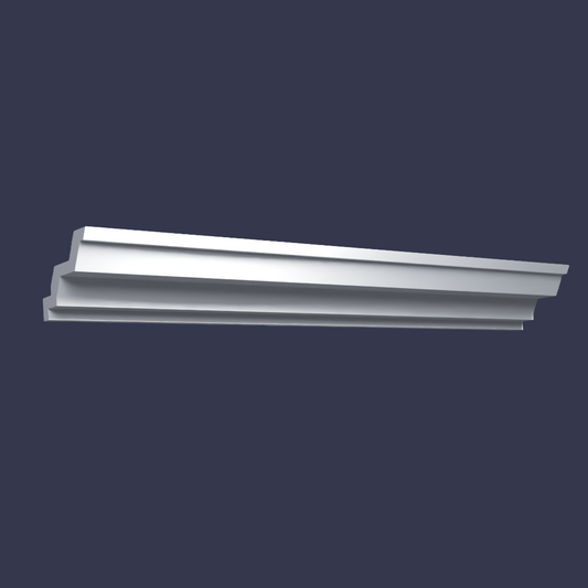 Modern LED cornice-LED Cornice-Retrofit Over Existing Cove Cornice front view no cove