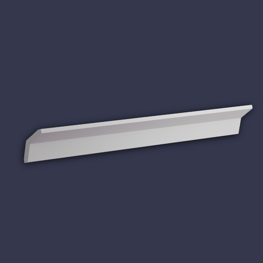 Modern cornice -Clean Line Minimalist Ceiling Trim front face