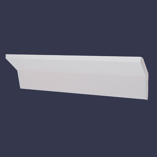 Modern cornice-Clean Line Minimalist Ceiling Trim facing left